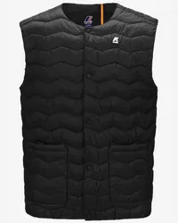 K-Way VALTY QUILTED WARM - Jackets - Gilet BLACK PURE 