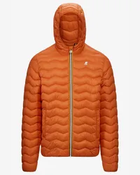 K-Way JACK QUILTED WARM - Jackets - Corta ORANGE COPPER 