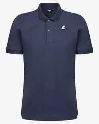 K-Way VINNIE - Polo Shirts - Polo BLUE DEPTH 