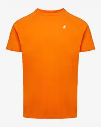 K-Way EDWING - T-ShirtsTop - T-Shirt ORANGE RUSSET 