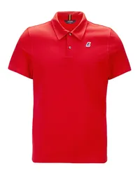 K-Way GREGOIRE TAPE - Polo Shirts - Polo Red 