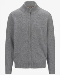 K-Way FINNY LAMBSWOOL - Knitwear - Pull  Over GREY MD STEEL 