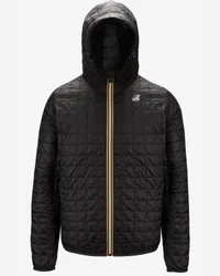 K-Way LE VRAI CLAUDE QUILTED LT WARM - Jackets - Medio Black Pure 