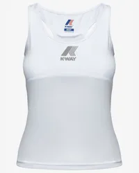 K-Way TANNEL - T-ShirtsTop - Canotta - Donna - WHITE 