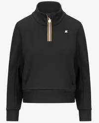 K-Way LOUEN LIGHT SPACER - Fleece - Maglia - Donna - BLACK PURE 