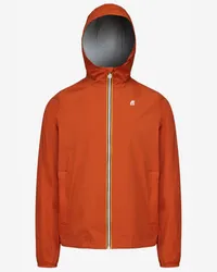 K-Way JACK  STRETCH NYLON JERSEY - Jackets - Corta ORANGE COPPER 