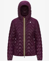 K-Way LILY QUILTED WARM - Jackets - Corta - Donna - VIOLET DK PURPLE 