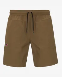 K-Way NESTY TRAVEL - Shorts - Sport  Shorts BROWN CORDA 