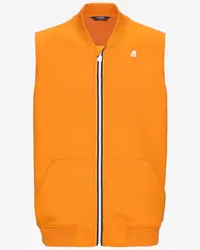 K-Way SANDOR LIGHT SPACER - Fleece - Gilet ORANGE MD 