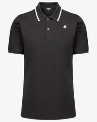 K-Way KAI - Polo Shirts - Polo BLACK PURE 