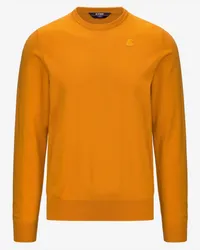 K-Way SEBASTIEN COTTON PS - KNITWEAR - Pull  Over ORANGE LT 