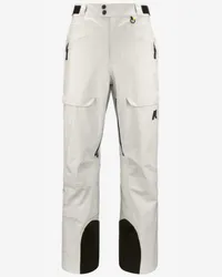 K-Way AUSSOIS MICRO TWILL 3 LAYERS - Pants - Pantaloni sportivi WHITE GARDENIA 