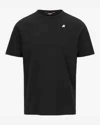 K-Way ADAME STRETCH JERSEY - T-ShirtsTop - T-Shirt BLACK PURE 