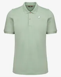 K-Way VINNIE - Polo Shirts - Polo GREEN FJORD 