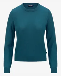 K-Way ABBI MERINO - Knitwear - Pull  Over - Donna - GREEN TEAL 