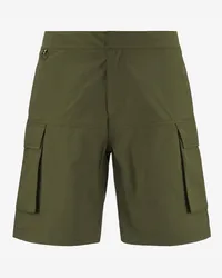 K-Way BASTYEL - Shorts - Cargo GREEN CYPRESS 