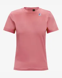 K-Way LE VRAI EDOUARD - T-ShirtsTop - T-Shirt PINK MD 