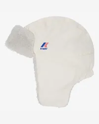 K-Way LE VRAI 3.0 ULYSSE ORSETTO - Headwear - Cappello White Snow 