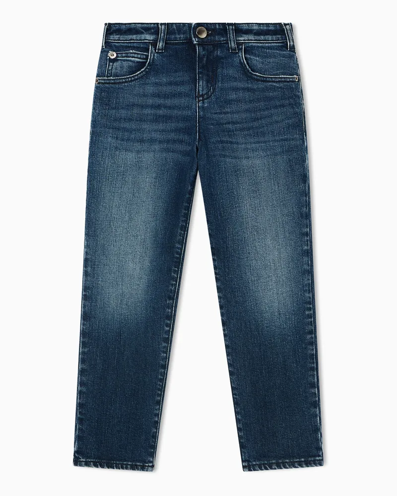 Emporio Armani Jeans J46 regular fit in denim Blu
