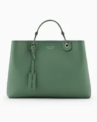 Emporio Armani OFFICIAL STORE Shopper Media Myea Stampa Cervo Verde