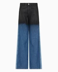 Emporio Armani OFFICIAL STORE Jeans In Denim Organico Lavato Capsule Black Blue Asv Fantasia