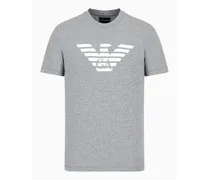 OFFICIAL STORE T-shirt In Jersey Pima Con Stampa Logo