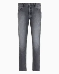 Emporio Armani OFFICIAL STORE Jeans J16 Slim Fit In Denim Washed Grigio