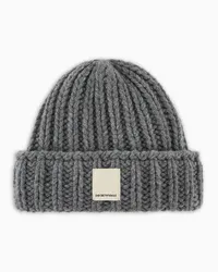 Emporio Armani OFFICIAL STORE Beanie Grigio