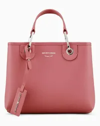 Emporio Armani OFFICIAL STORE Shopper Piccola Myea Stampa Cervo Rosa