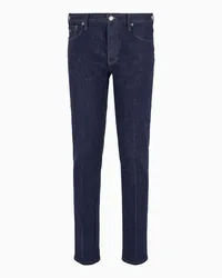 Emporio Armani OFFICIAL STORE Jeans J75 Slim Fit In Denim Selvedge Blu