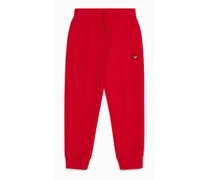 OFFICIAL STORE Pantaloni Jogger In Double Jersey Con Patch Logo