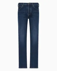 Emporio Armani OFFICIAL STORE Jeans J21 Regular Fit In Comfort Denim 11,5 Oz Washed Denim