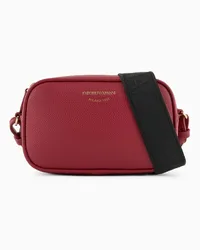 Emporio Armani OFFICIAL STORE Camera Case A Tracolla Stampa Cervo Bordeaux