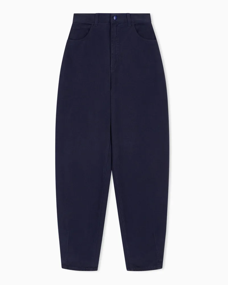 Emporio Armani Jeans J7I gamba ovale tinto capo Capsule Signature Blu