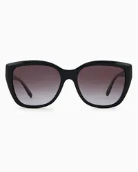 Emporio Armani OFFICIAL STORE Occhiali Da Sole Donna Forma Cat Eye Nero