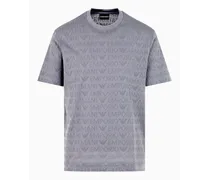 OFFICIAL STORE T-shirt In Jersey Jacquard Lettering All Over
