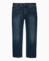 Emporio Armani OFFICIAL STORE Jeans J06 In Denim Effetto Used Blu