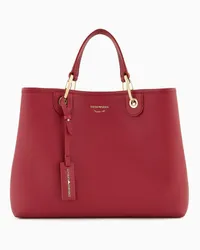 Emporio Armani OFFICIAL STORE Shopper Media Myea Stampa Cervo Bordeaux