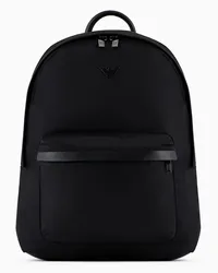 Emporio Armani OFFICIAL STORE Zaino In Nylon Riciclato Asv Nero