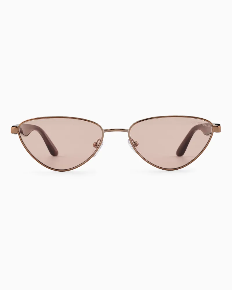 Emporio Armani Occhiali da sole donna forma irregolare Oro
