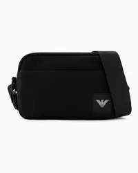 Emporio Armani OFFICIAL STORE Borsa A Tracolla In Canvas Nero