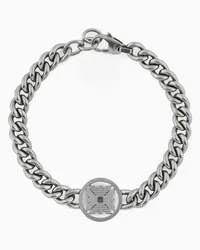 Emporio Armani OFFICIAL STORE Bracciale A Catena In Acciaio Inossidabile Argento