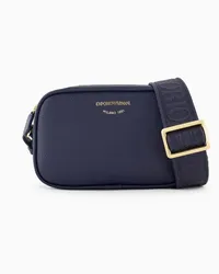 Emporio Armani OFFICIAL STORE Camera Case A Tracolla Stampa Cervo Blu