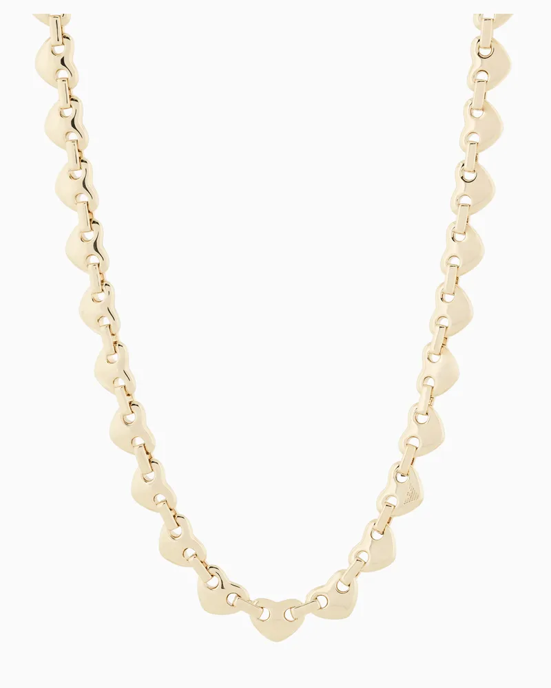 Emporio Armani Collana a catena a cuore Multicolore