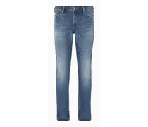 OFFICIAL STORE Jeans J06 Slim Fit In Comfort Denim Con Effetto Bleaching