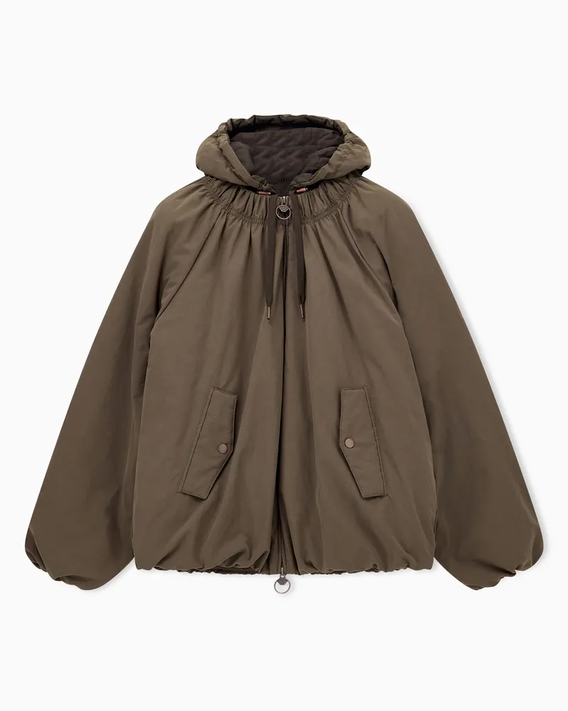 Emporio Armani Blouson 3in1 in nylon Capsule Boteh Marrone
