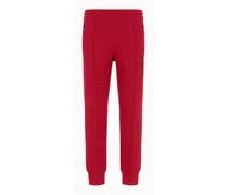 OFFICIAL STORE Pantaloni Jogger In Double Jersey Ricamo Drago