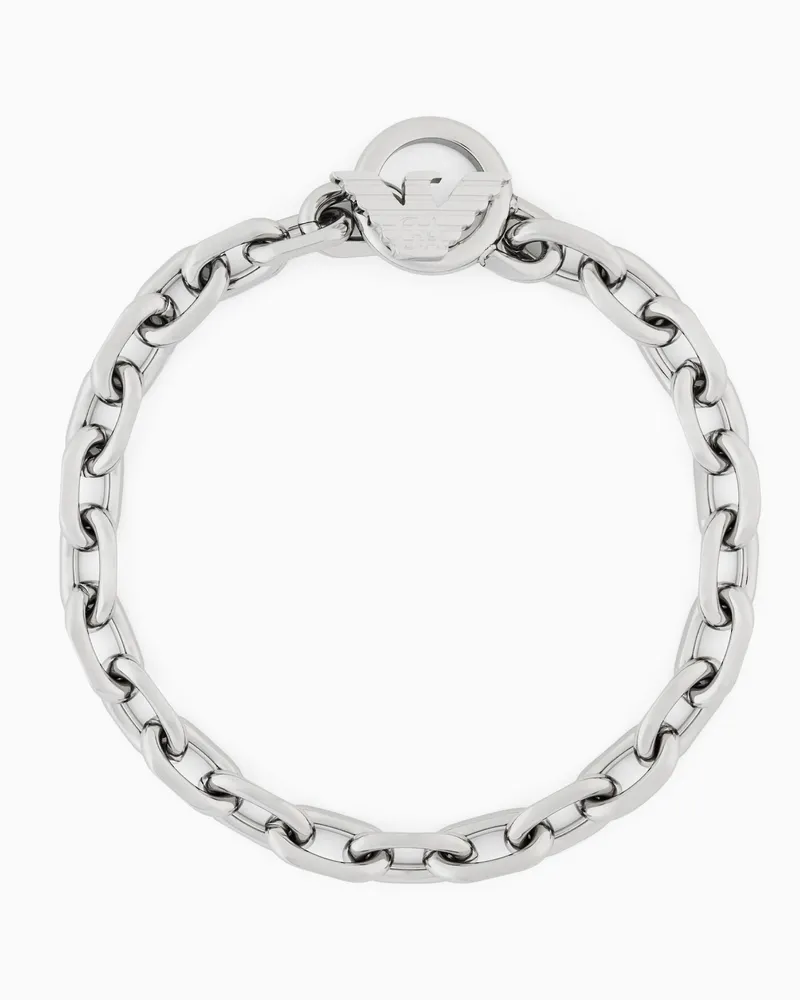 Emporio Armani Bracciale identificativo in acciaio inossidabile Multicolore