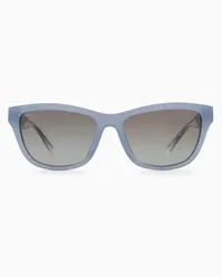 Emporio Armani OFFICIAL STORE Occhiali Da Sole Da Donna Forma Cat Eye Azzurro