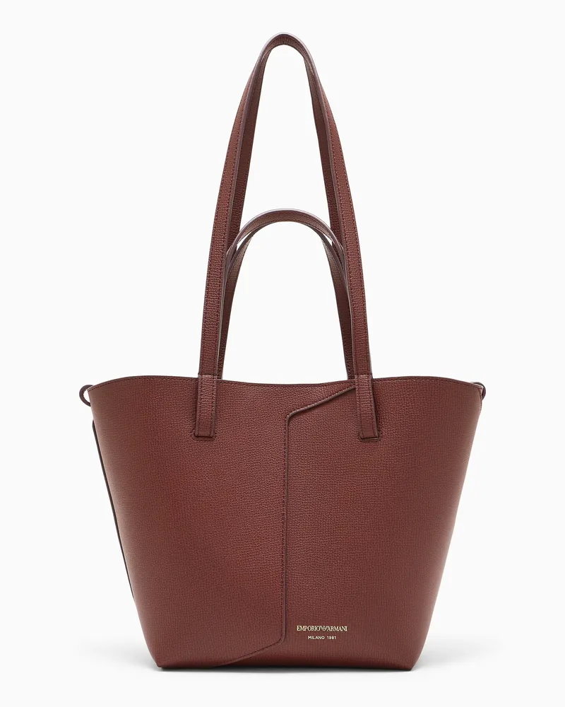 Emporio Armani Borsa a spalla in pelle  1981 Bordeaux